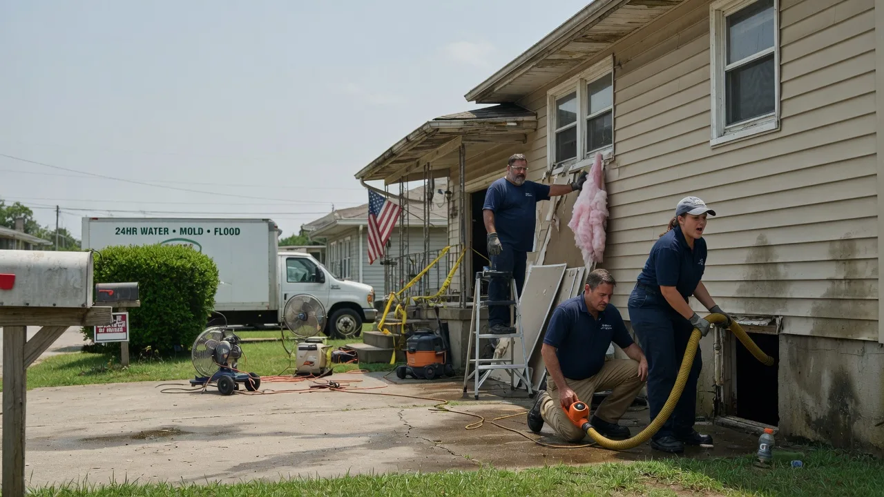 Water Damage Repair in Roanoke, IL near me